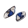 4Pcs Transparent Epoxy Resin Butterfly Wings Pendants RESI-C057-03A-2
