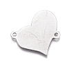 Tarnish Resistant 201 Stainless Steel Stamping Blank Tag Links connectors STAS-F207-38P-2