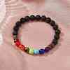 Natural Gemstone Beaded Bracelets for Women BJEW-JB11475-1