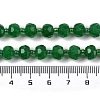 Natural Dyed White Jade Beads Strands G-H057-A20-04-5