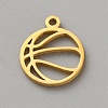 304 Stainless Steel Charms STAS-WH20011-02G-1