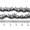 Synthetic Non-Magnetic Hematite Beads Strands G-H303-B22-4