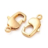 Brass Lobster Claw Clasps KK-H513-01B-G-2
