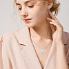 8Pcs 4 Styles Rack Plating Brass Pendants KK-BBC0014-89-6