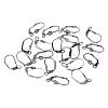 304 Stainless Steel Leverback Earring Findings STAS-PH0002A-03P-1