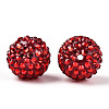 Transparent Resin Rhinestone Graduated Beads RESI-S314-10x12-05-1