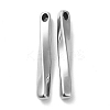 Non-Tarnish 201 Stainless Steel Pendants STAS-Q216-15P-1