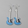 Alloy Enamel Dangle Earrings EJEW-WH0015-68P-02-1