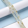 Natural Flower Amazonite Beads Strands G-M389-16-2