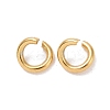 Ion Plating(IP) 304 Stainless Steel Open Jump Rings X-STAS-R091-01G-B-2