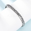 Retro 316 Surgical Stainless Steel Cuff Bangles BJEW-C142-14B-AS-1