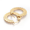201 Stainless Steel Hoop Earrings LS-EJEW-A054-14G-2