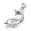 Tarnish Resistant 316 Surgical Stainless Steel Pendants STAS-P039-080-3