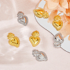 16Pcs 2 Colors Alloy Pendants FIND-DC0006-50-4