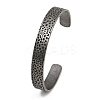 316 Surgical Stainless Steel Cuff Bangles BJEW-C125-07AS-2
