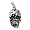 304 Stainless Steel Pendants STAS-Z045-03A-AS-1