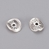 Tibetan Style Wavy Spacer Beads TIBEP-A11067-AS-FF-2