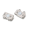 2-Strands Brass Magnetic Clasps KK-CBA9C94-01A-P-2