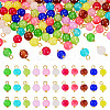 110Pcs 11 Colors Glass Pendants PALLOY-TAC0288-1