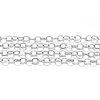 Tarnish Resistant 304 Stainless Steel Cable Chains CHS-H022-01P-10M-1