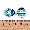 Handmade Porcelain Beads PORC-N009-08F-3