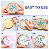 Mixed Shapes Porcelain Cabochons Sets PORC-WH0009-03-6