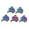 Rainbow Color Alloy Pendants LS-PALLOY-S180-114-NR-1