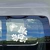 4Pcs 4 Styles PET Waterproof Self-adhesive Car Stickers DIY-WH0308-225A-099-5