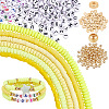   DIY Letter Beads Jewelry Making Finding Kit DIY-PH0010-57-1