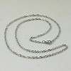 Tarnish Resistant Valentines Day Gift for Him 304 Stainless Steel Necklace Men's Rope Chain Necklaces LS-NJEW-H411-22-1