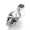 316 Surgical Stainless Steel Pendants X-STAS-G126-21AS-2