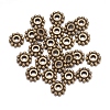 Gear Tibetan Style Alloy Spacer Beads LS-MAB145-NF-3