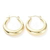 Brass Hoop Earrings for Women EJEW-D086-02G-1