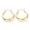Brass Hoop Earrings for Women EJEW-D086-02G-1