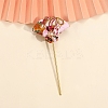 Flower Fan Cloth Hair Sticks PW-WG5DC28-12-1