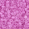 6/0 Transparent Inside Colours Glass Seed Beads SEED-N008-08O-3