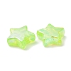 Eco-Friendly Transparent Acrylic Beads PL556-PW42-3