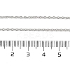 Non-Tarnish 304 Stainless Steel Cable Chains Necklace for Men Women NJEW-N050-A02-S15-4