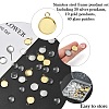 DIY Blank Dome 304 Stainless Steel Pendants Making Kits DIY-YW0010-48-3