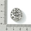 Rack Plating Brass Cubic Zirconia Pendants KK-S378-02P-O-3