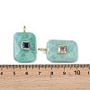 Natural Amazonite Pendants G-I391-03G-09-3