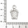 304 Stainless Steel Rhinestone Pendants LS-STAS-A122-04P-3