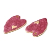 304 Stainless Steel Enamel Pendants STAS-K256-03G-04-2