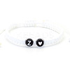 Resin Beads Braided Bead Bracelets FS-WG7326D-26-1