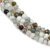 Natural Moss Agate Beads Strands G-RM2025-A33-2mm-4