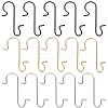 240Pcs 3 Colors Stainless Steel S-shape Hooks AJEW-SC0003-69-1