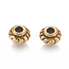 Tibetan Style Spacer Beads TIBEB-Q39-AG-FF-2