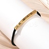 Word WWJD Polyester Cord Slider Bracelets BJEW-P384-01G-3