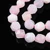 Dyed Natural White Jade Beads Strands X-G-T139-8mm-46V-4