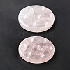 7Pcs 2 Styles Chakra Natural Rose Quartz Base Seven Star Group Display Decorations DJEW-K031-01A-02-2